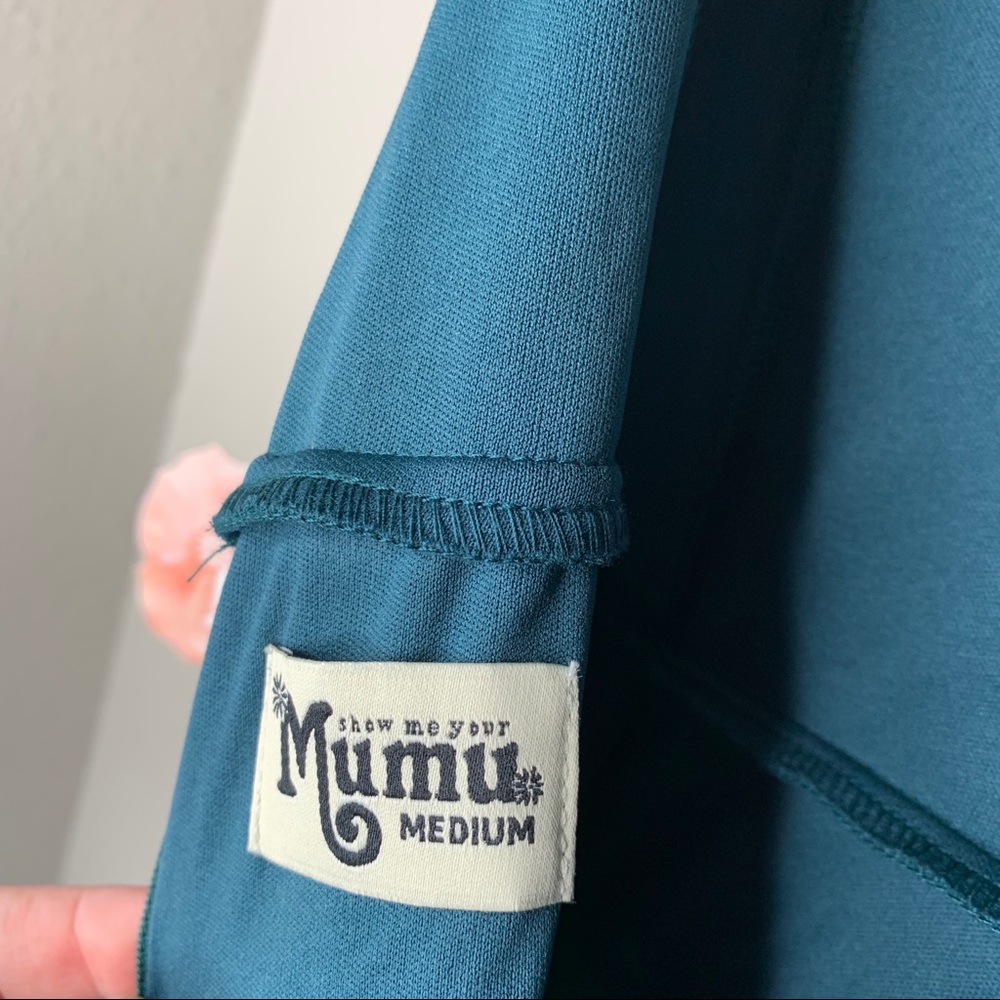 NWT Show Me Your MuMu Jade Jenn Maxi Dress - Picture 3 of 7